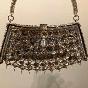 Besso rhinestone purse